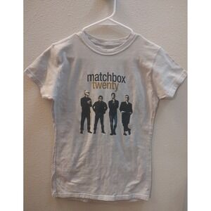 Matchbox Twenty Slow Dream Tour Gray Crew Neck Concert Shirt Ladies Large Tee